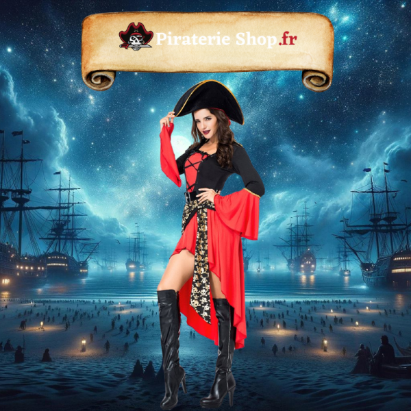 Déguisement Pirate Robe femme fatale