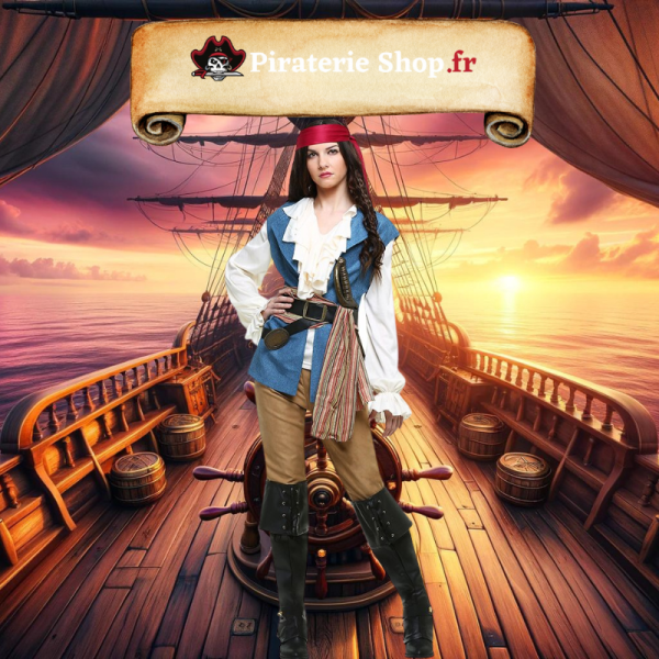 Déguisement Pirate Femme des Mers
