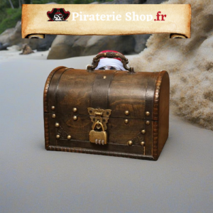 coffre pirate avec cadenas