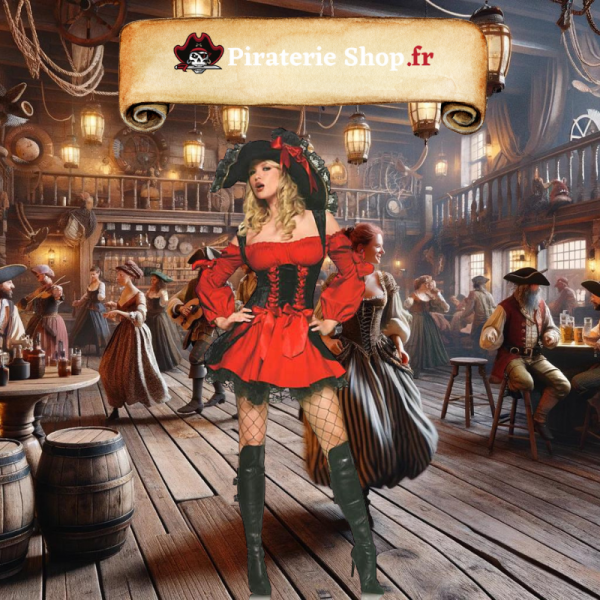 costume pirate femme jour de fête