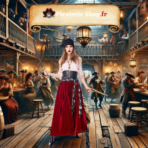 déguisement pirate femme adulte