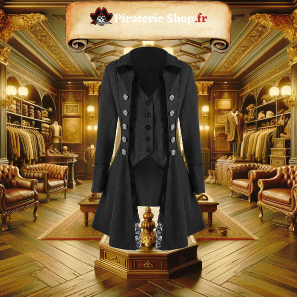 veste pirate homme