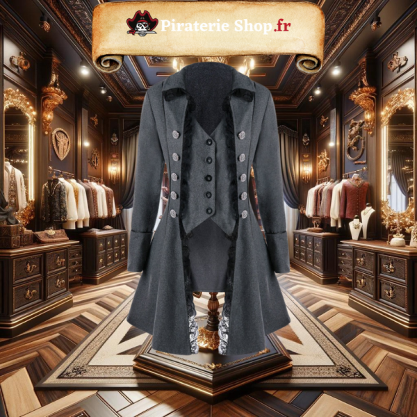 Veste Pirate Corsaire élégante