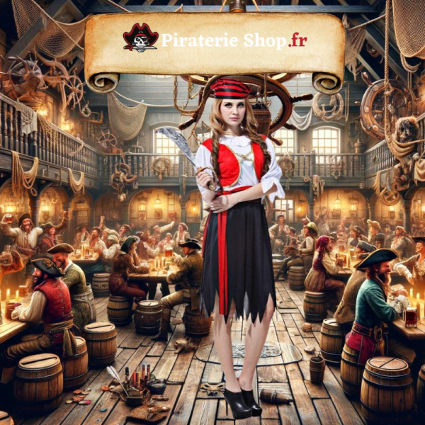déguisement pirate femme stylé
