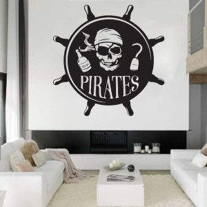 stickers pirate chambre