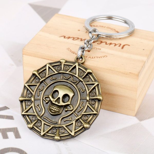 porte clé pièce pirate des caraïbes