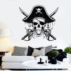 sticker pirate Jolly Roger