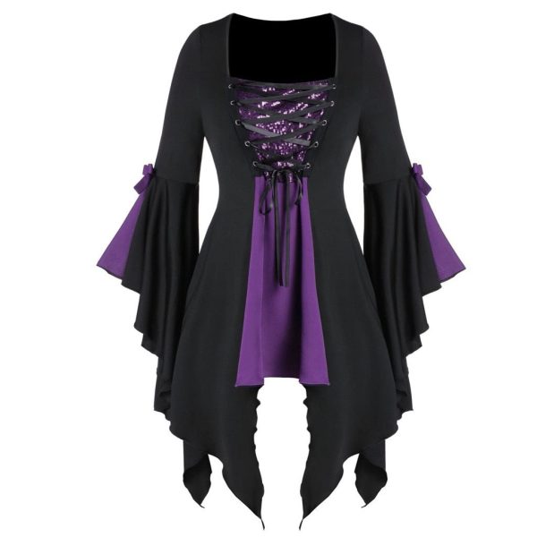 chemise pirate femme à volant