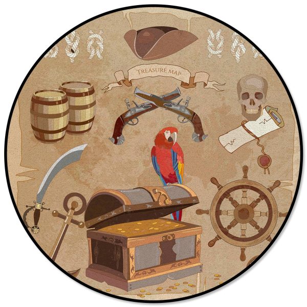 tapis pirate pour enfants