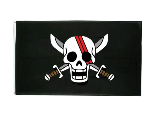 Drapeau Pirate Shanks Le Roux