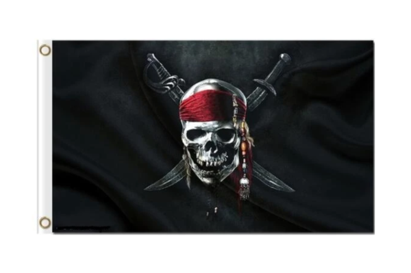 Drapeau Pirate des Caraïbes