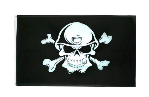 drapeau pirate géant