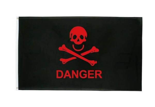 Drapeau Pirate Danger