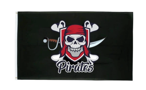 drapeau pirate cabane