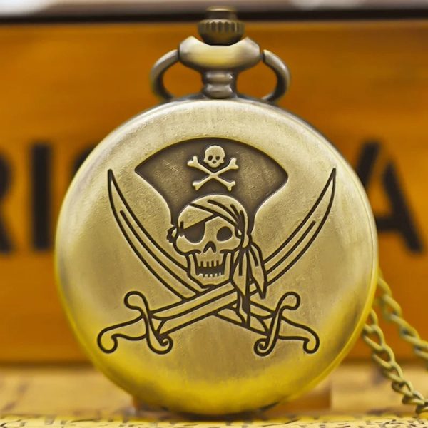 montre à gousset pirate