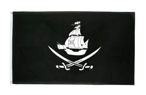 drapeau pirate navire de guerre