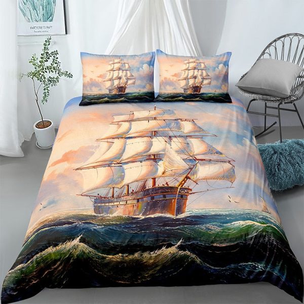 Housse de Couette Pirate Bateau