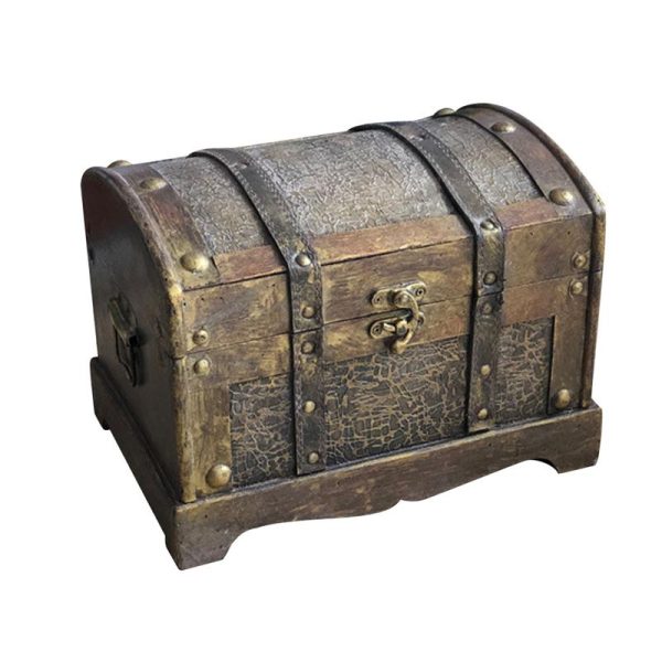coffre pirate en bois