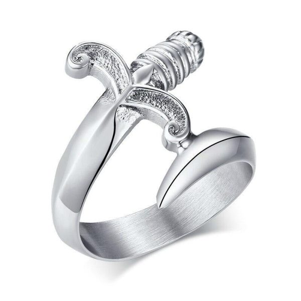 bague pirate épée