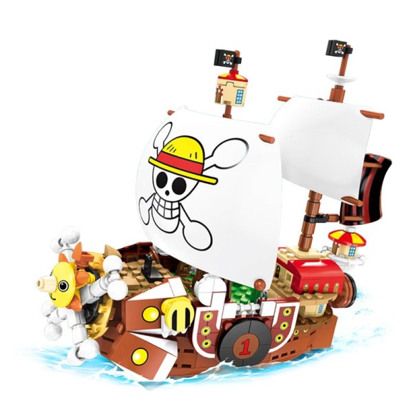 bateau pirate lego luffy