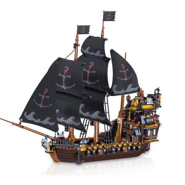 Bateau Pirate des Caraïbes Mega Blocks