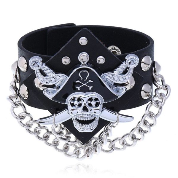 Bracelet Pirate Jolly roger