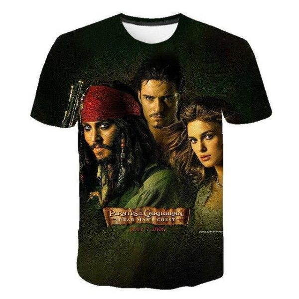 T-Shirt Pirate Personnages