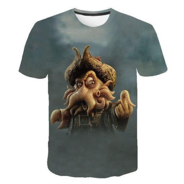 t shirt Davy Jones Cartoon