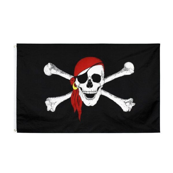 drapeau pirate grand format