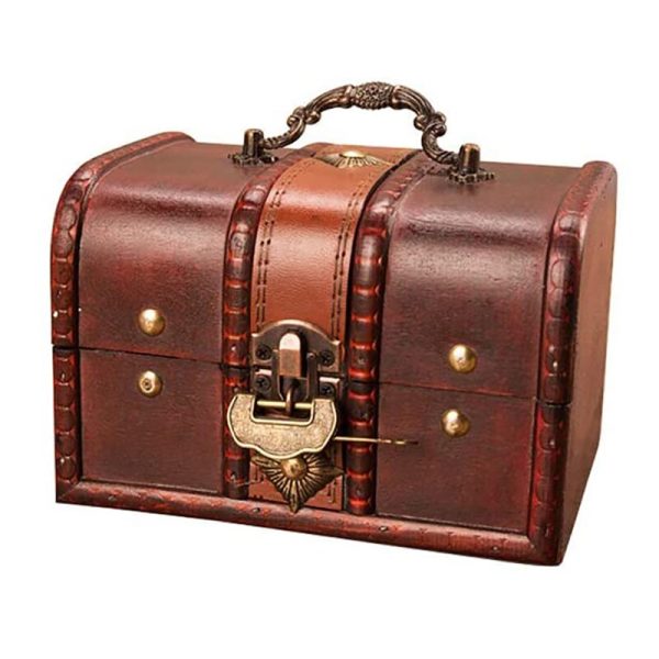 Coffre Pirate Rangement en bois