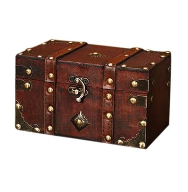 coffre pirate capitaine déco