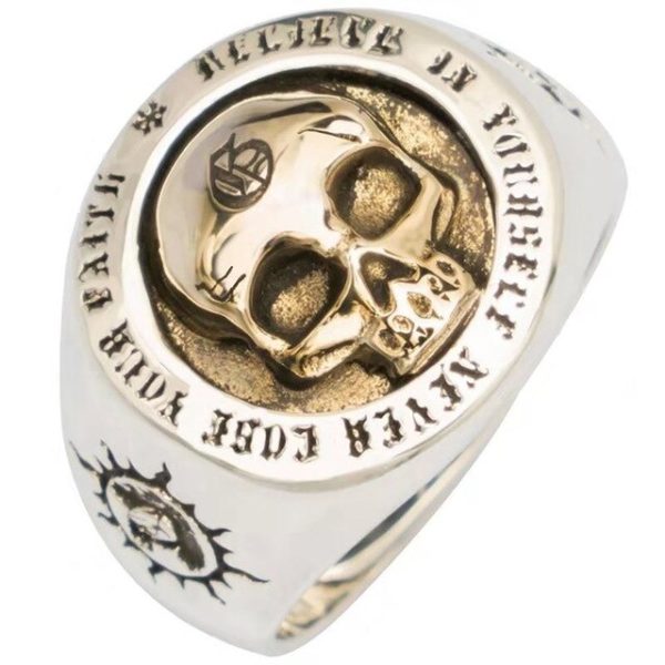 bague pirate crâne