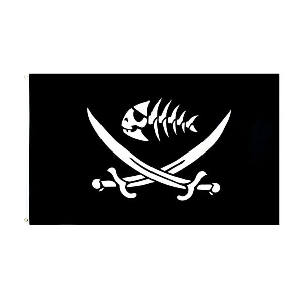 drapeau pirate interdit