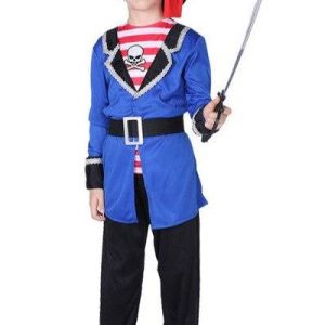 Déguisement Pirate Garçon Bleu