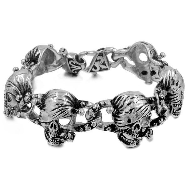 Bracelet Pirate Acier