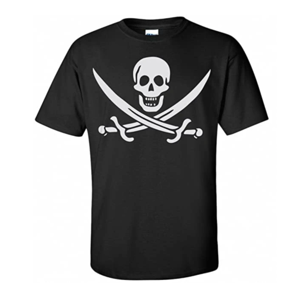 t-shirt pirate jolly roger
