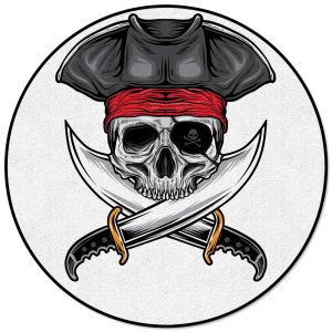tapis de capitaine pirate
