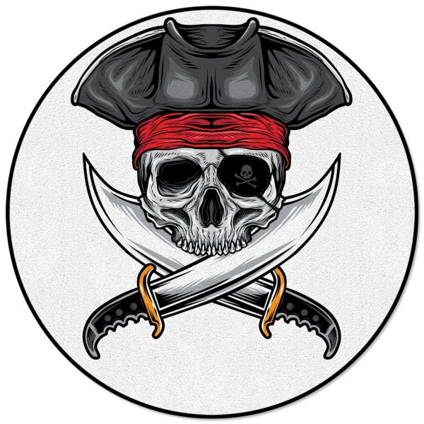 tapis de capitaine pirate